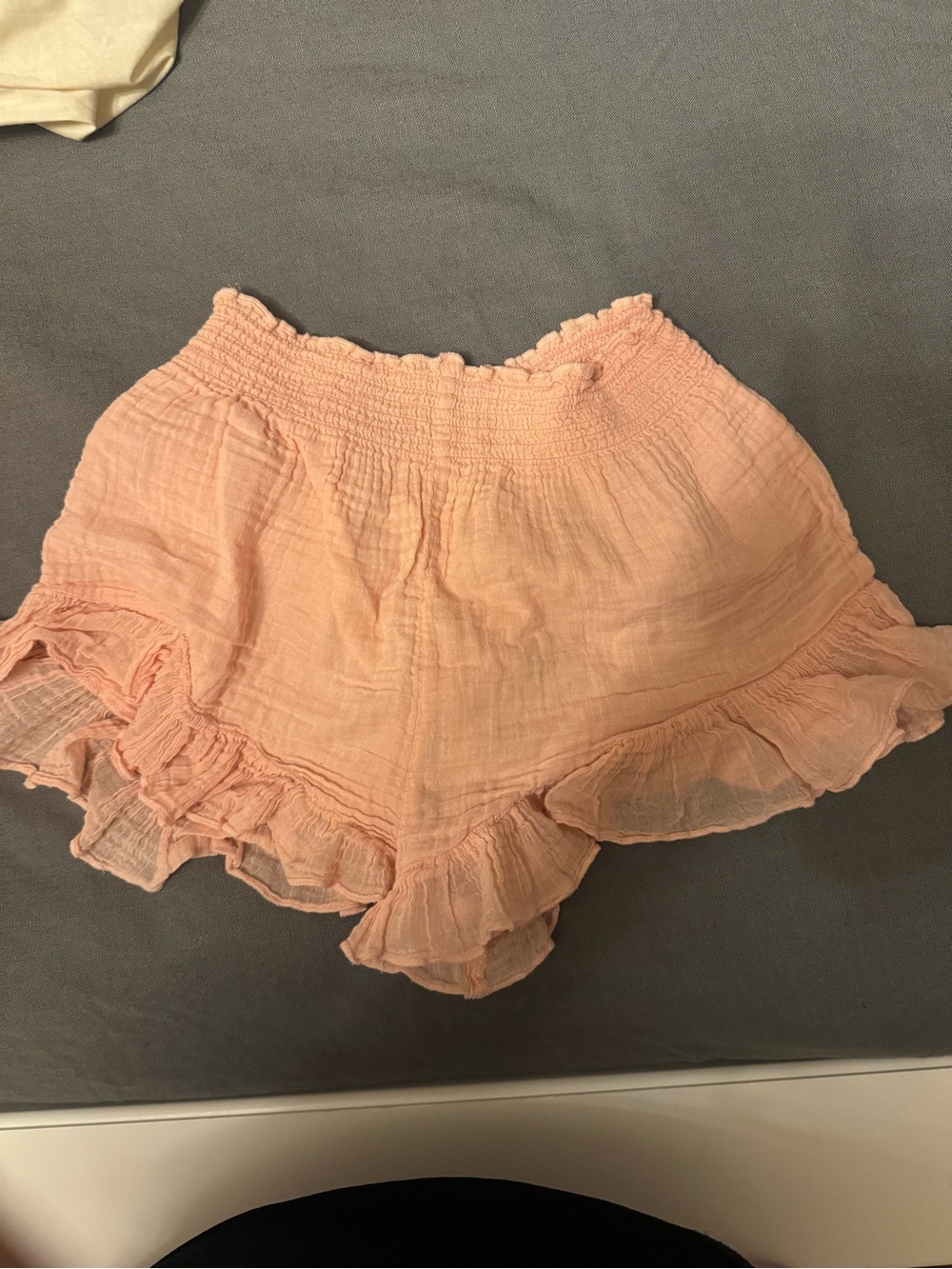 Free people Ruffle pink Shorts